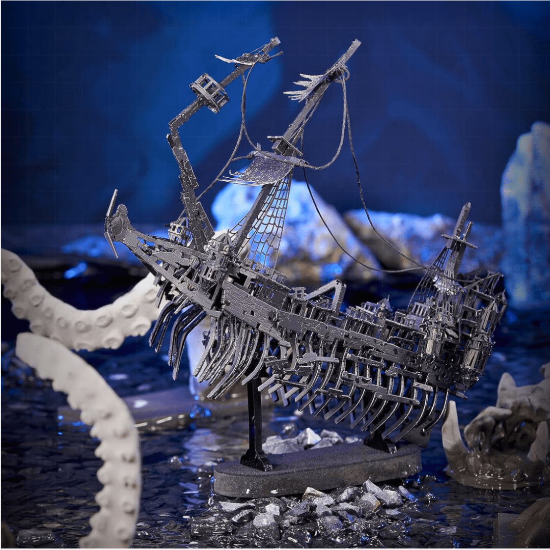 Sea Ghost Pirate Ship 3D Metal Puzzle