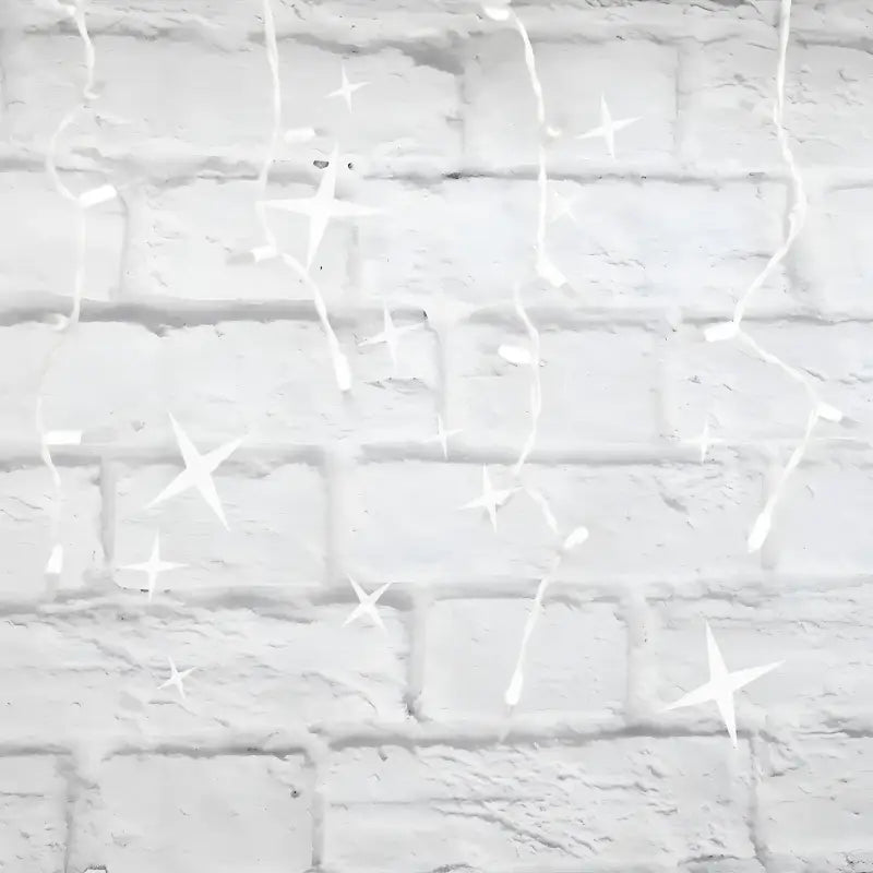 70 M5 Warm White Twinkle LED Icicle Lights