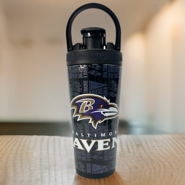 Wincraft - Baltimore Ravens 26oz 4D Ice Shaker - Clearance