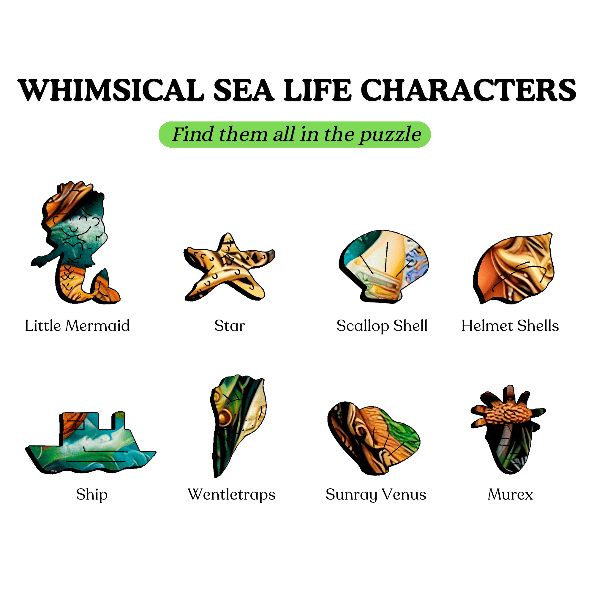 Mermaid’s Secret Garden - Jigsaw Puzzle