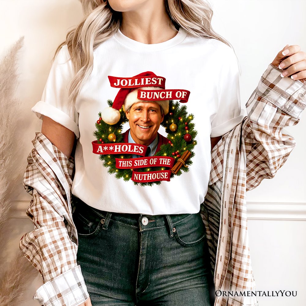 Jolliest Bunch of Assholes T-Shirt, Griswold’s Family Christmas Vacation Tee