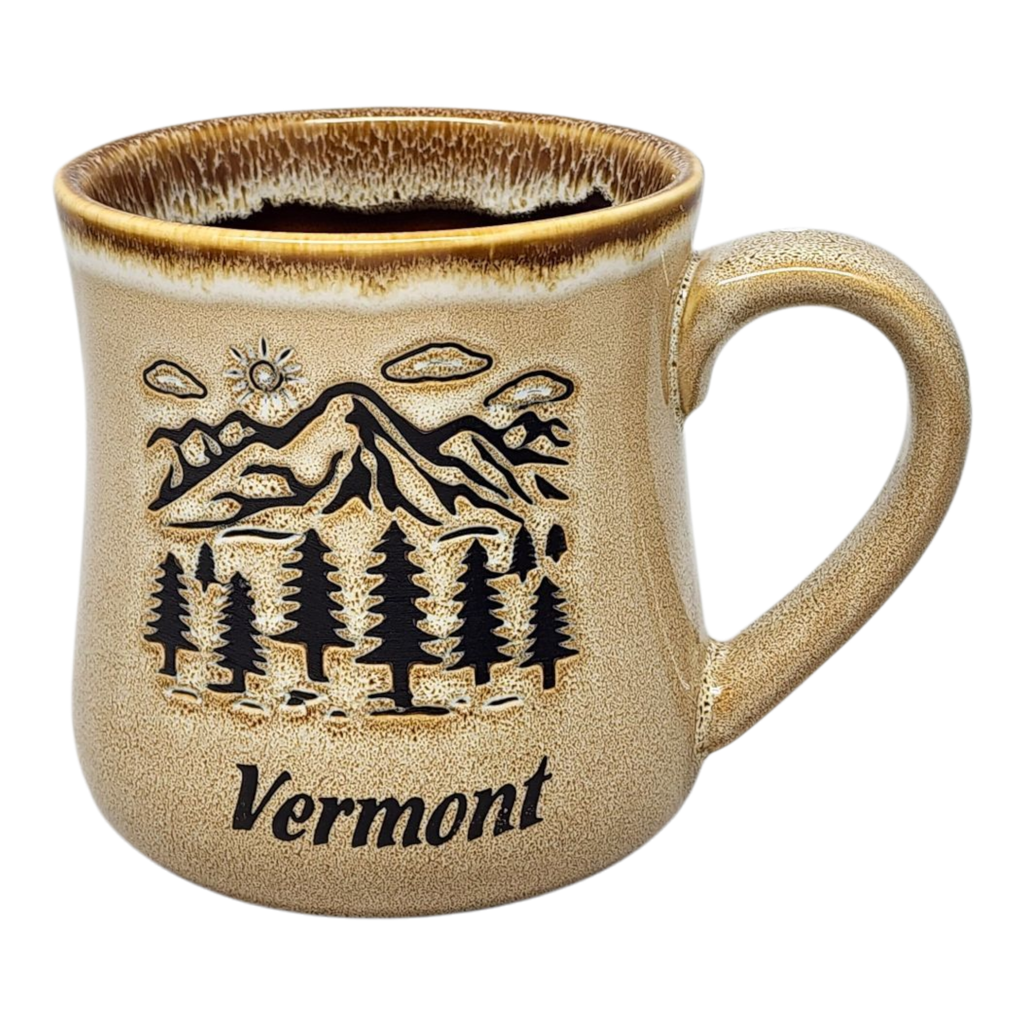 Vermont Green Mountains Mug - Sandstone