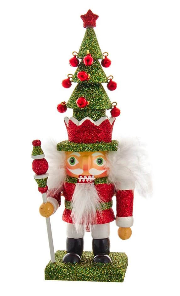 9.25" Hollywood Tree Hat Nutcracker -