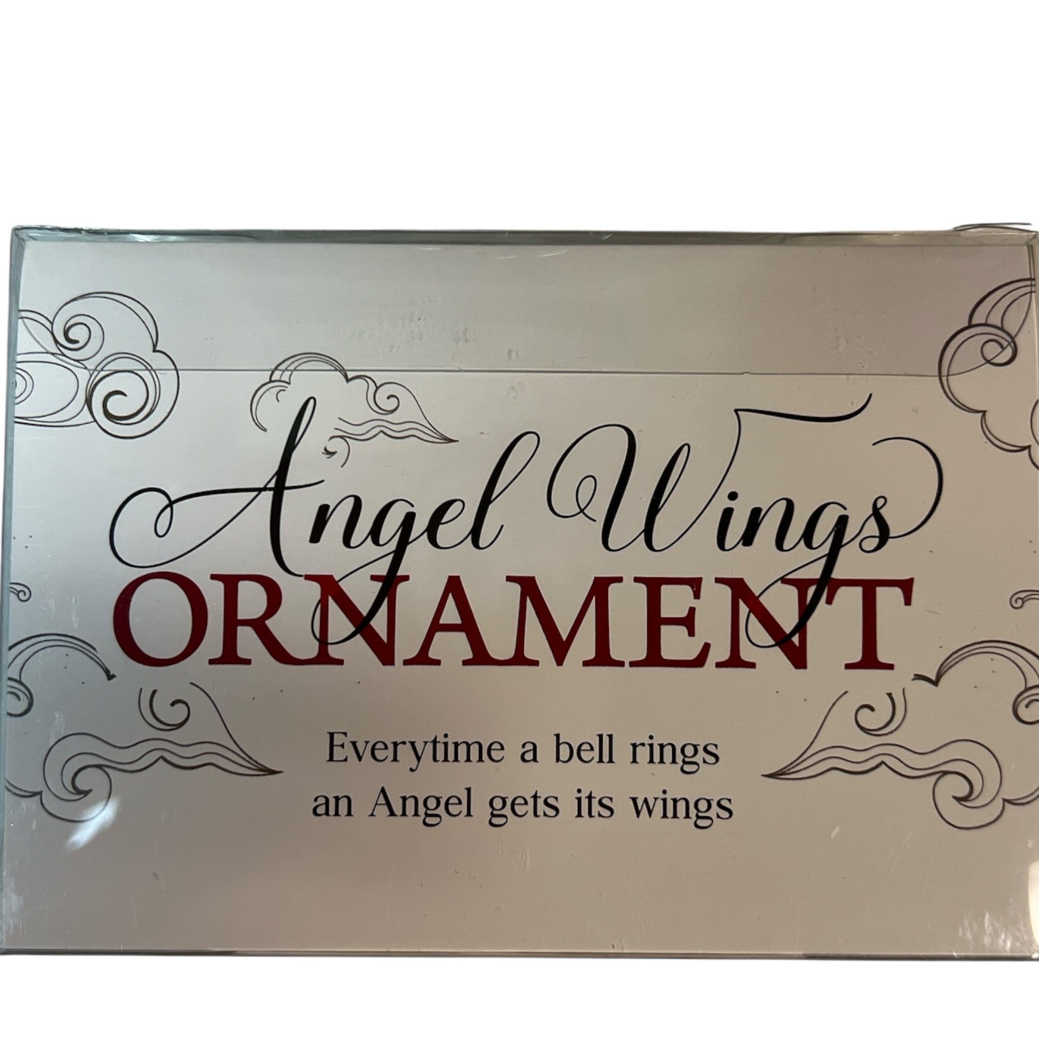 Angel Wings with Bell Ornament