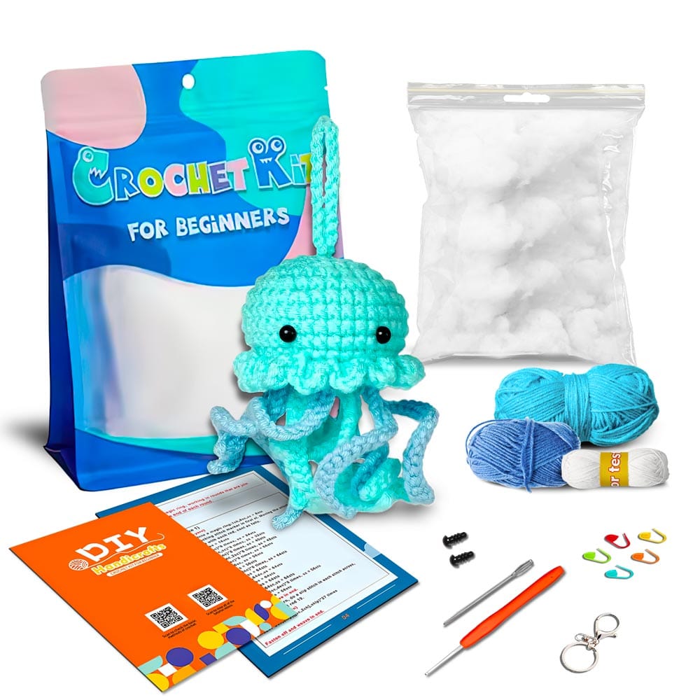 Jellyfish Pair - Crochet Kit