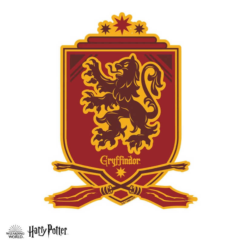 Harry Potter - Legacy Gryffindor Crest Wooden Jigsaw Puzzle