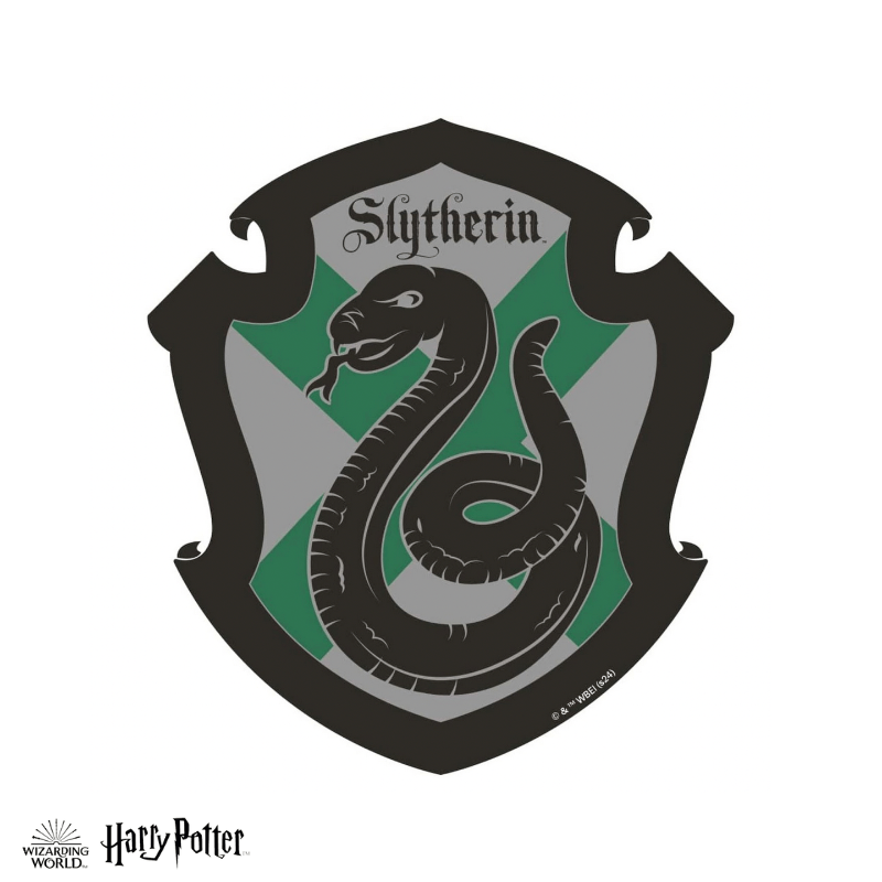 Harry Potter - Slytherin Crest - House Prides Wooden Jigsaw Puzzle