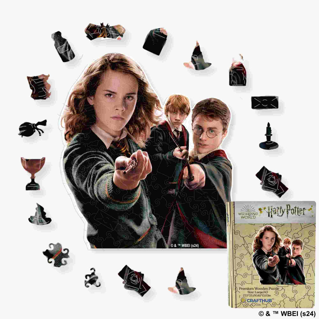 Harry Potter - The Hogwarts Heroes Wooden Jigsaw Puzzle