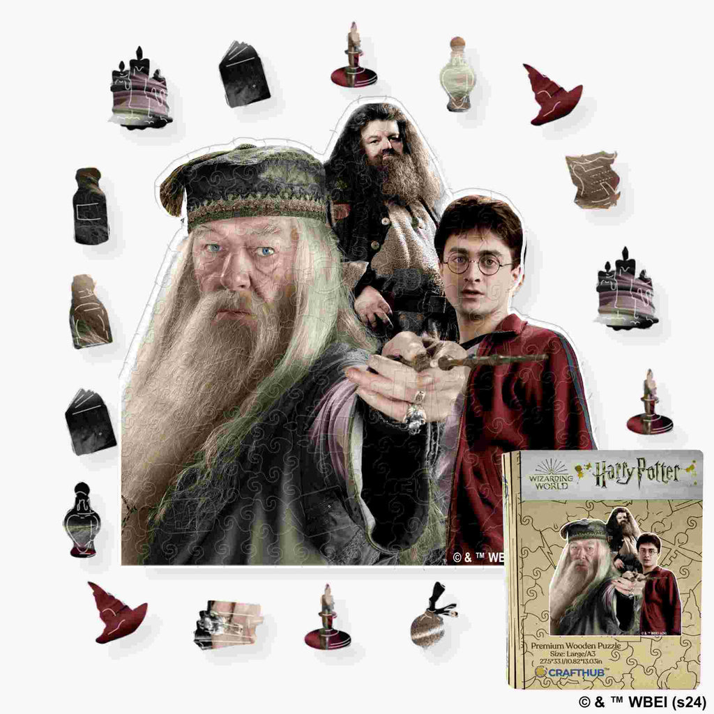 Harry Potter - The Magical Guardians Wooden Jigsaw Puzzle