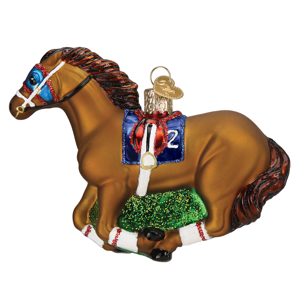 Racehorse Ornament