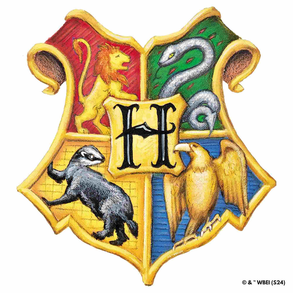 Harry Potter - Hogwarts Crests Wooden Jigsaw Puzzle