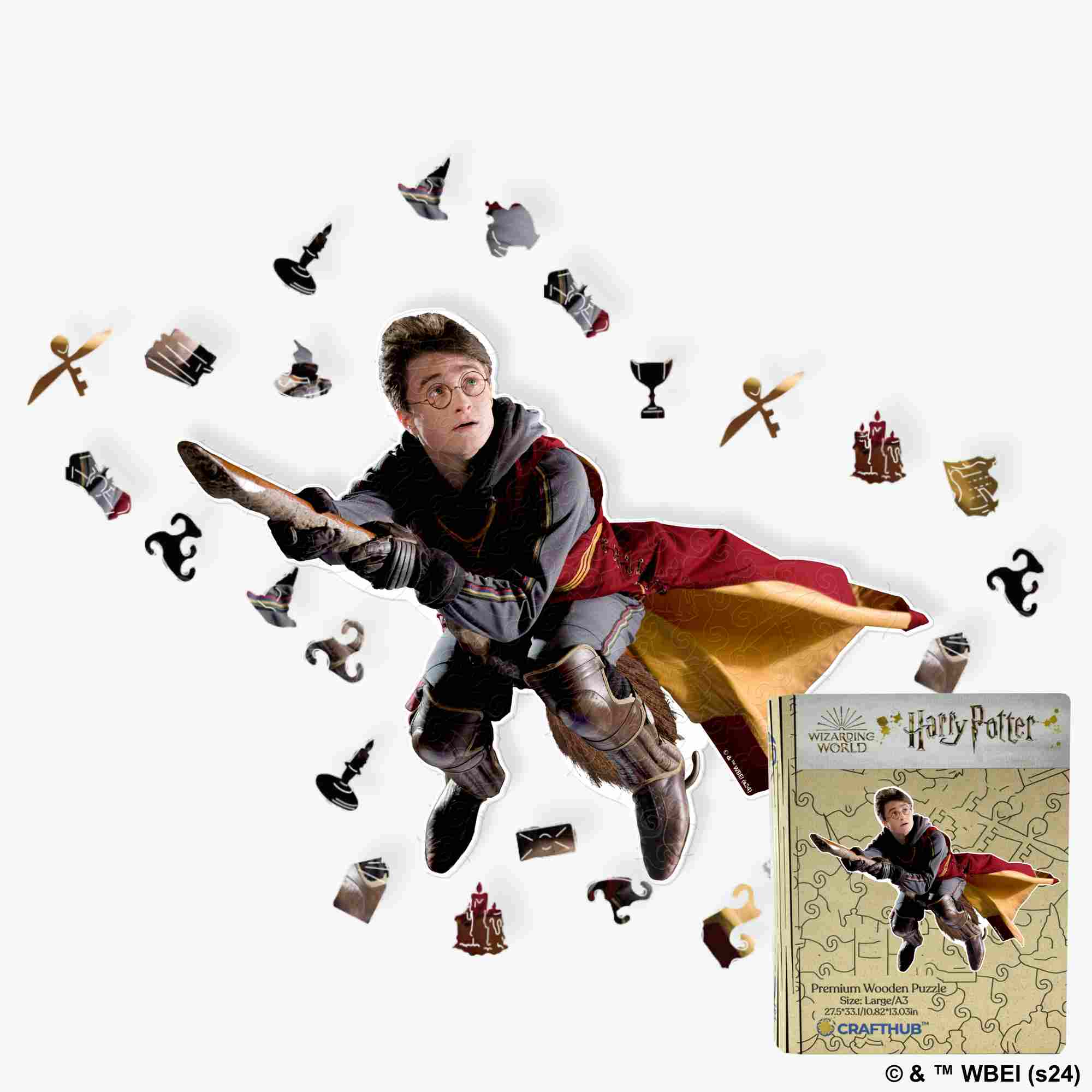 Harry Potter Quidditch Wooden Jigsaw Puzzle