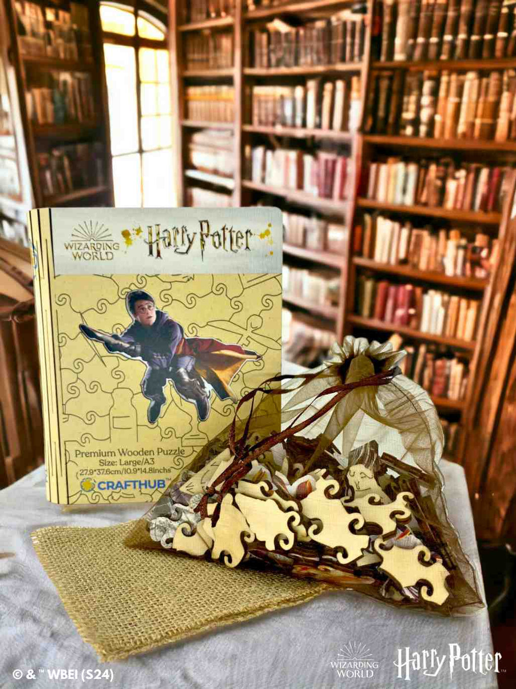Harry Potter Quidditch Wooden Jigsaw Puzzle