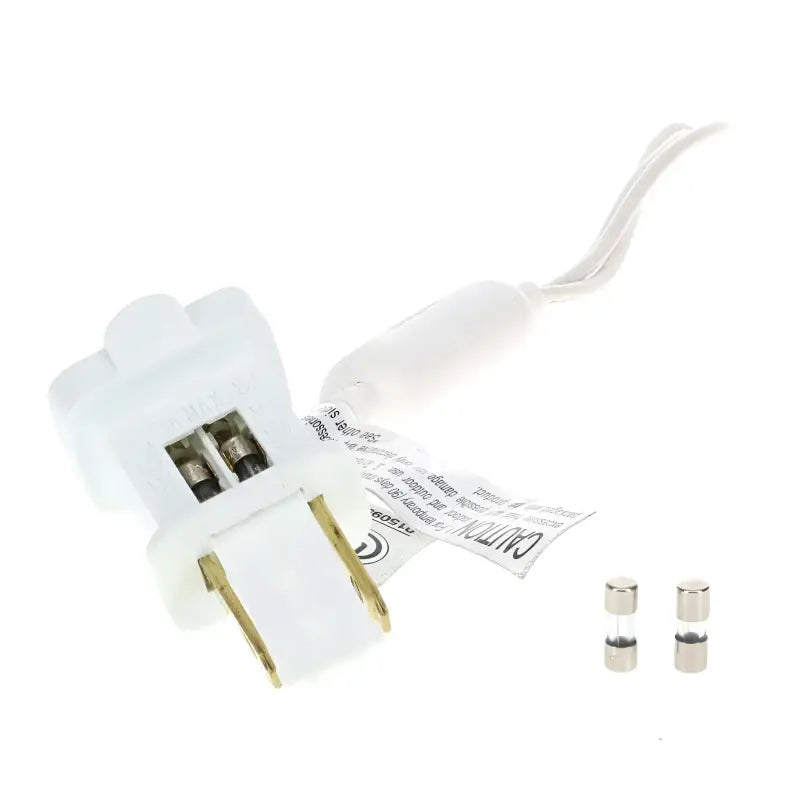 50 5mm Warm White SuperSpark LED Strobe Lights, 6" Spacing, White Wire