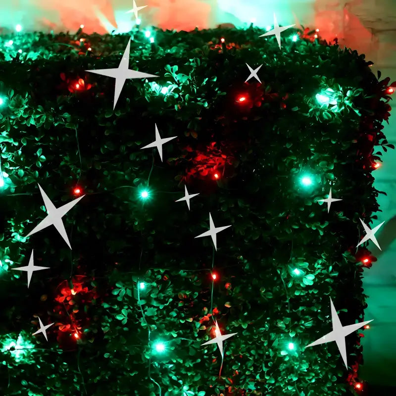 5mm 4' x 6' Red, Green DreamSpark Smooth Fade LED Net Lights