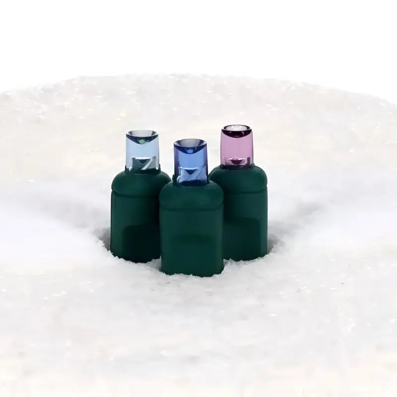70 5mm ColorSplash Stardust Blue, Purple, Teal DreamSpark Slow Fade LED Christmas Lights, 4" Spacing