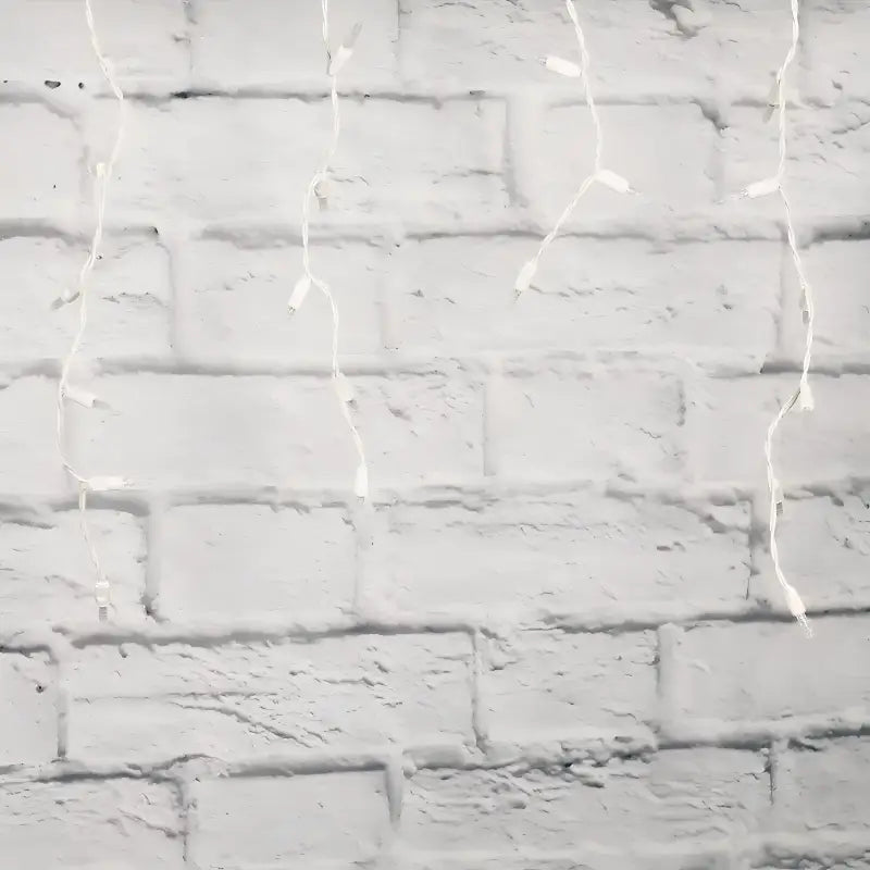 70 M5 Champagne Warm White, Pure White, Cool White DreamSpark Slow Fade LED Icicle Lights