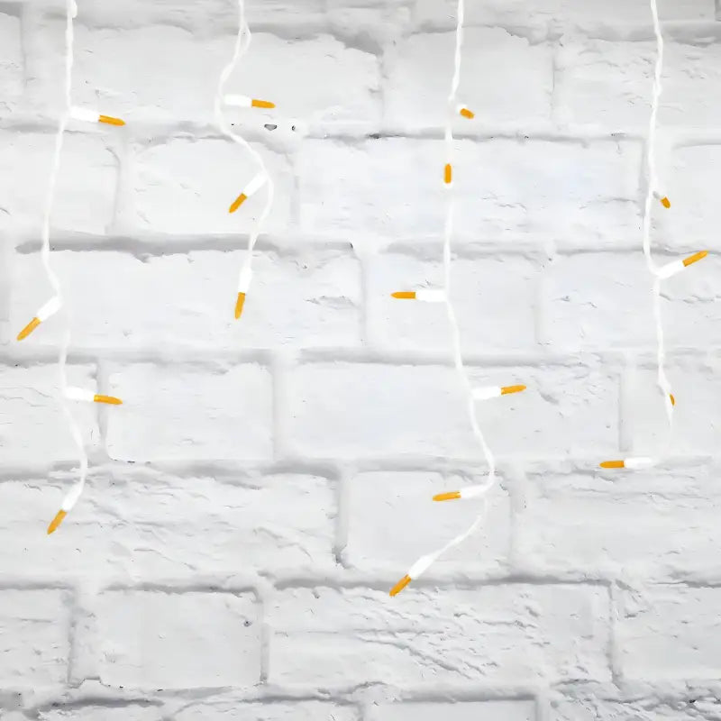 70 M5 Orange DreamSpark Slow Fade LED Icicle Lights