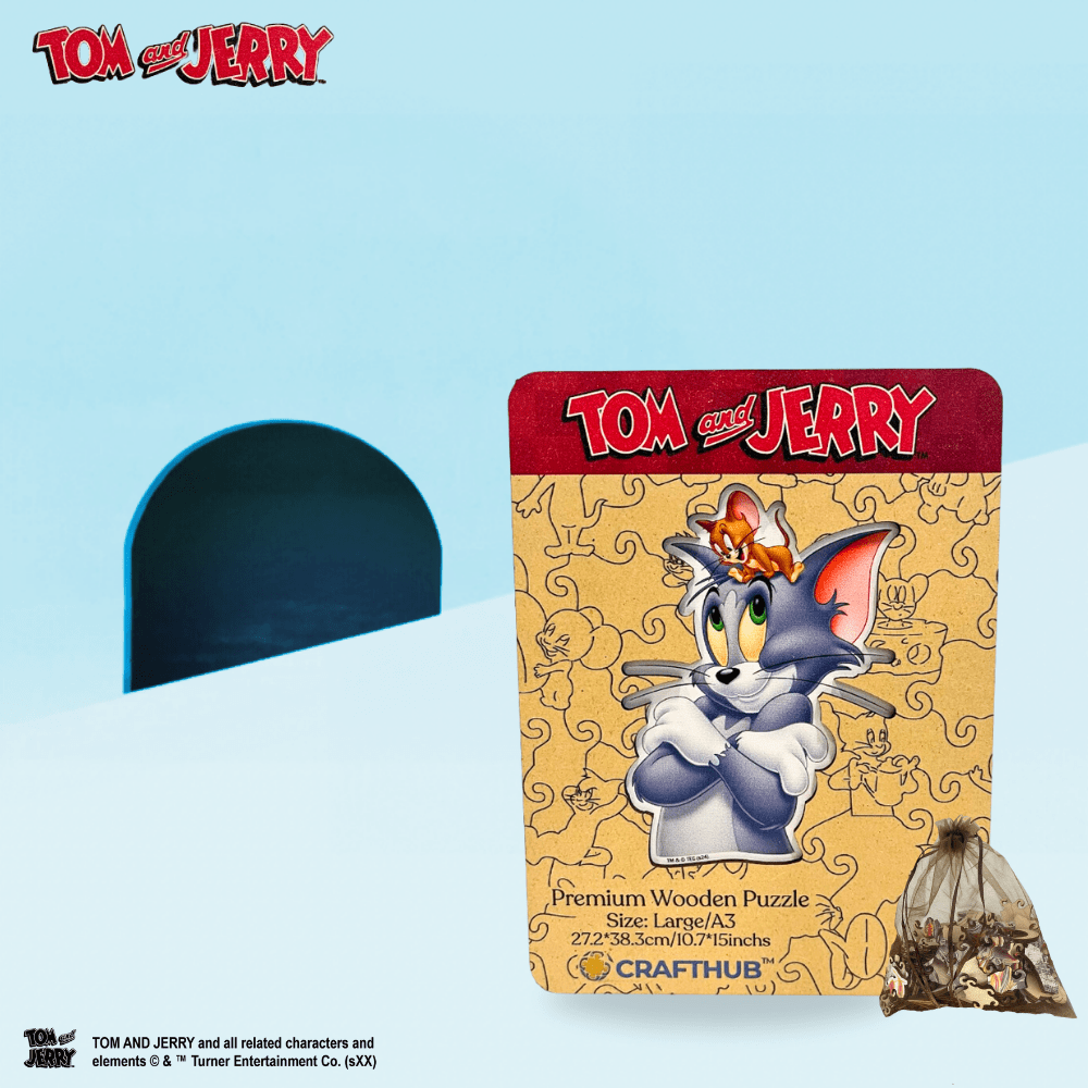 Tom & Jerry United Wooden Jigsaw Puzzle
