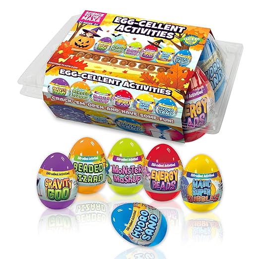 Autumn and Halloween / Thanksgiving Collection Science to The Max Egg-Cellent Experiments - 6 Pack Science Experiments for Children