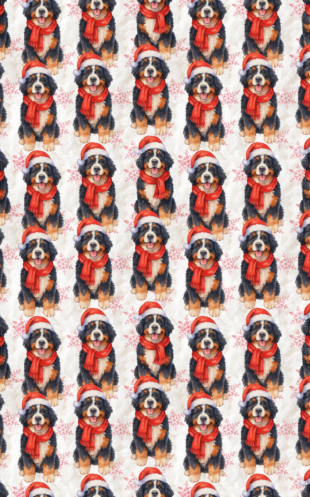 Snowy Santa Pup