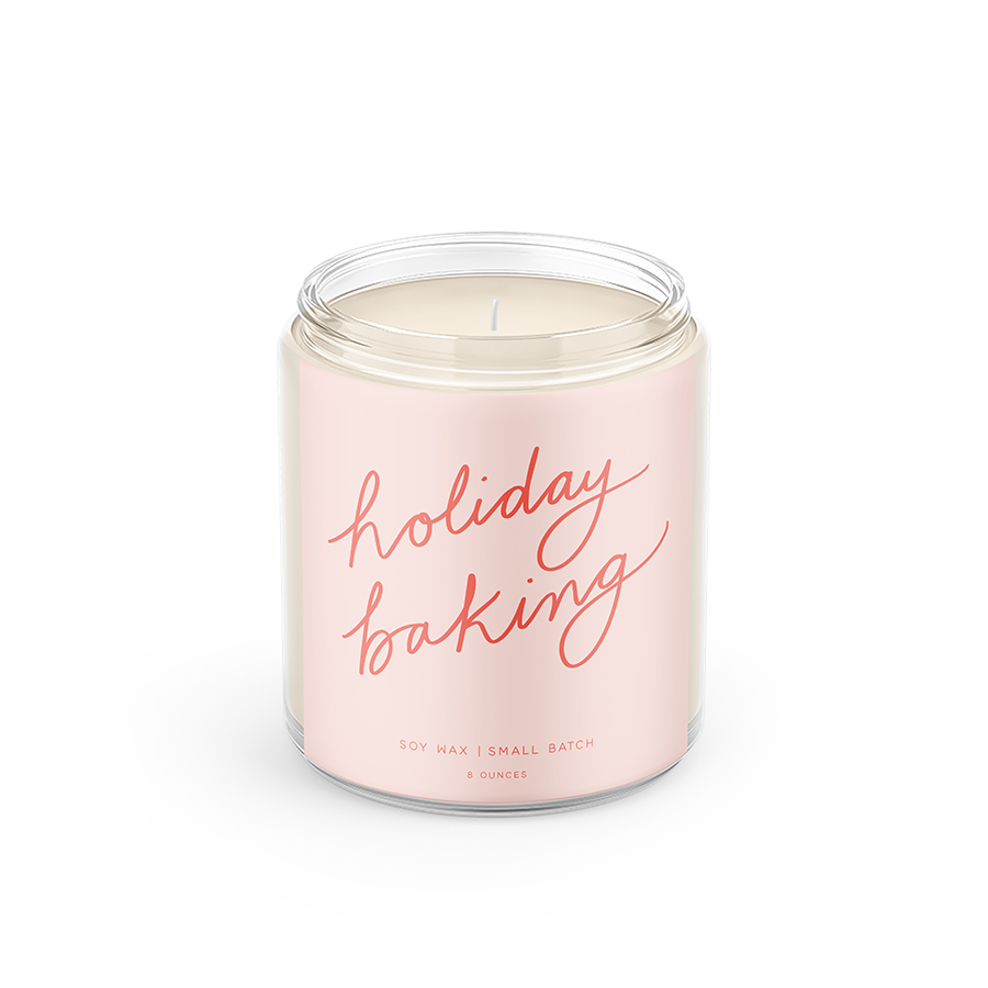 Holiday Baking - Holiday Candle