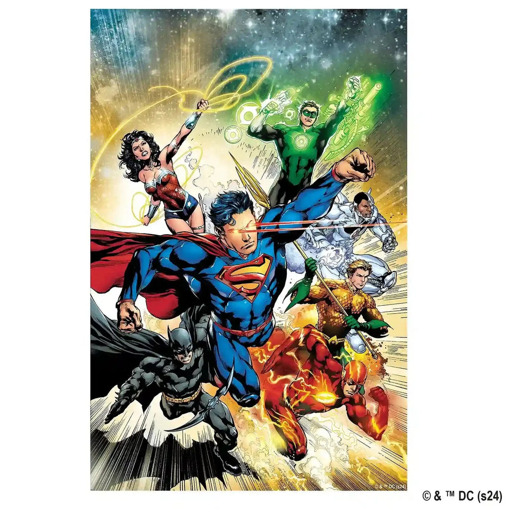 Justice League Heroes Wooden Jigsaw Puzzle