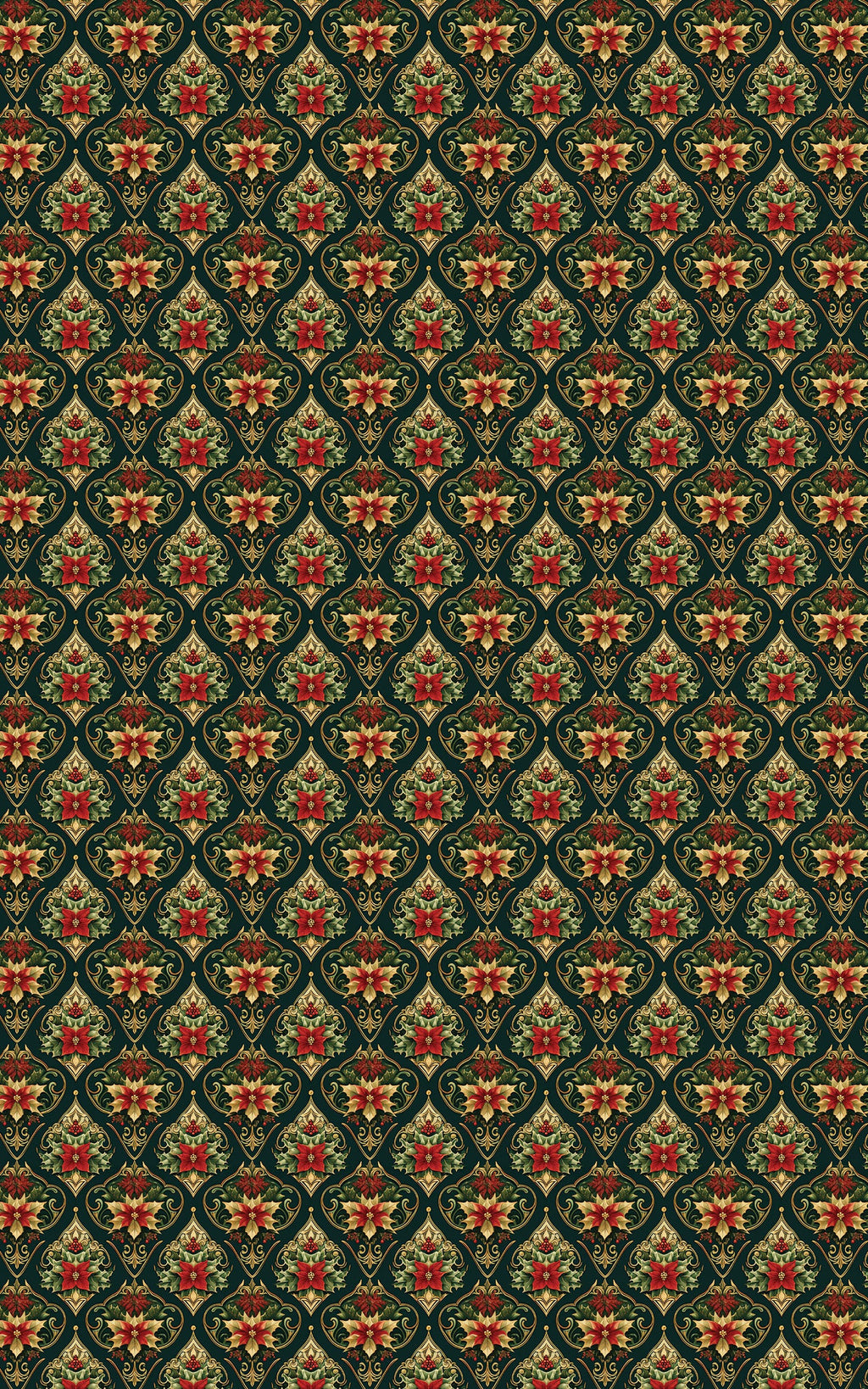 Baroque Holiday Medallions