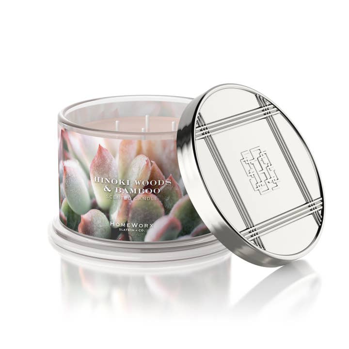 Hinoki Wood & Bamboo 18-oz 4-Wick Candle
