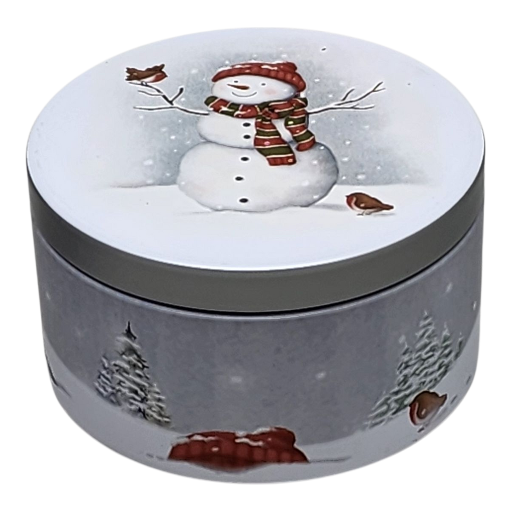 Snowman Sugar Cookie Candle - Warm Holiday Fragrance