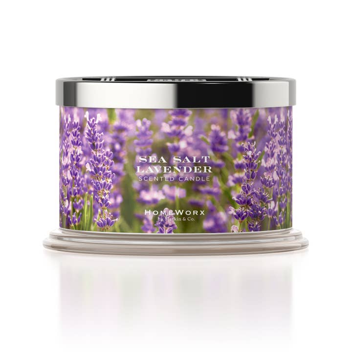Sea Salt Lavender 18-oz 4-Wick Candle
