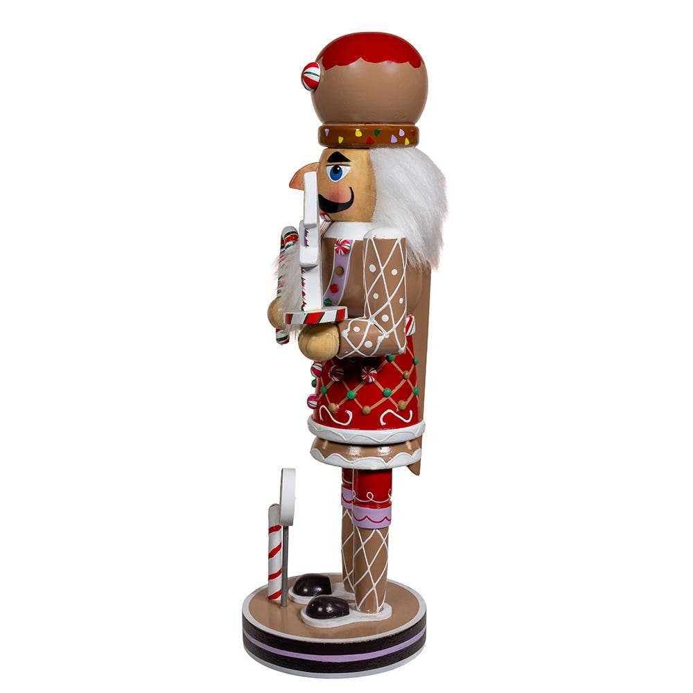 Gingerbread Nutcracker - 12 Inch