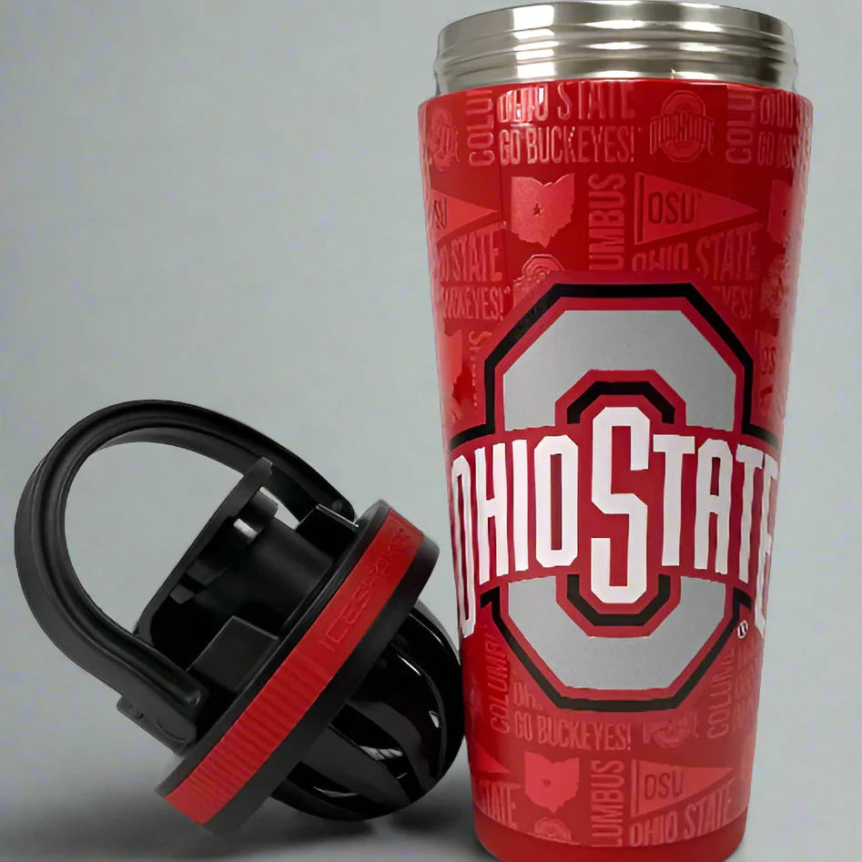 WinCraft - Ohio State Buckeyes 26oz 4D Ice Shaker - Clearance