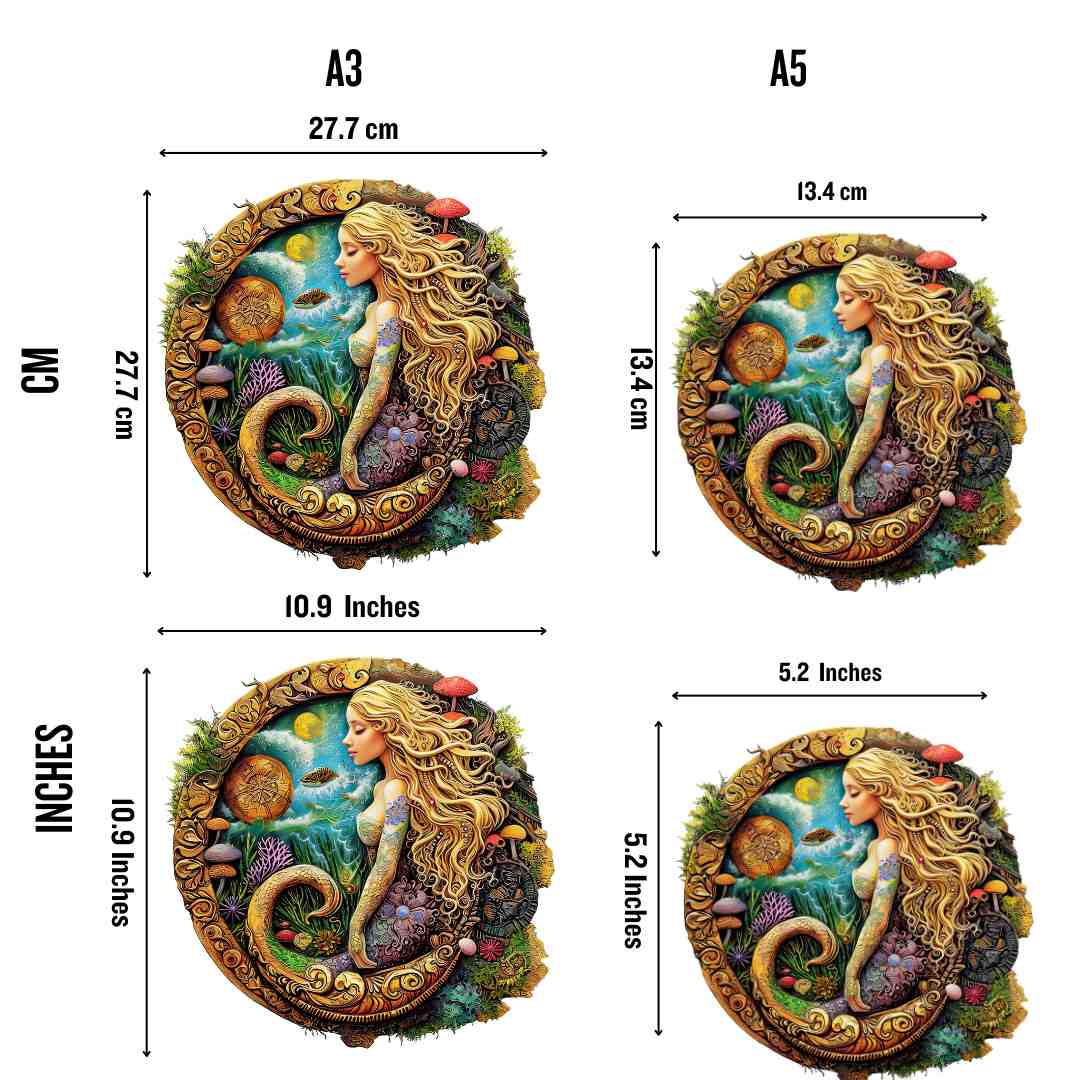 Mermaid’s Secret Garden - Jigsaw Puzzle