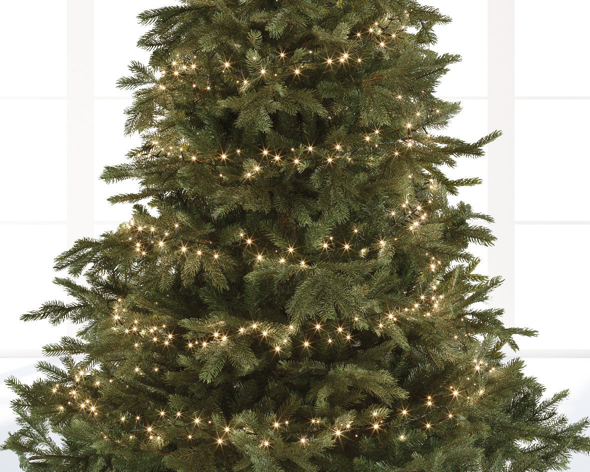 Starry Nights Compact Twinkle Lights - 500 LED - Warm White - Green Wire