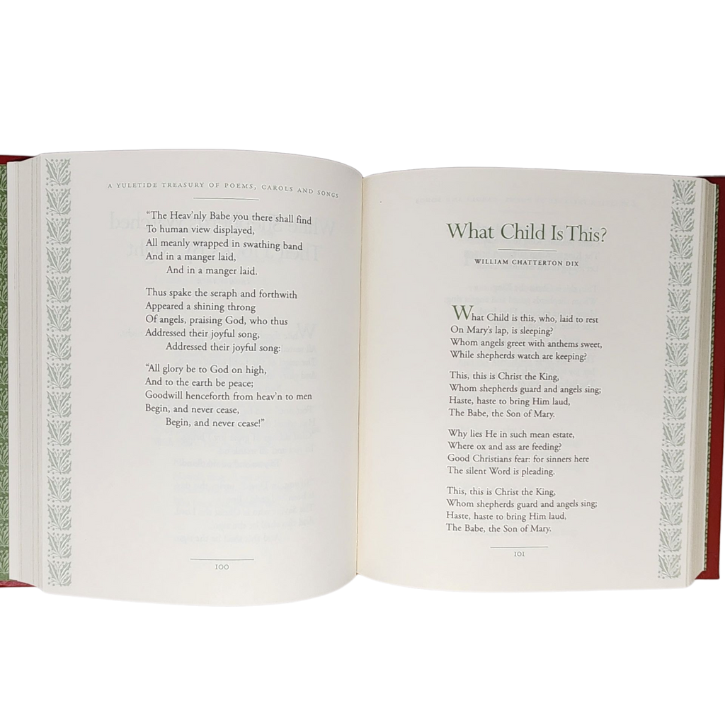 A Yuletide Treasury of Poems, Carols and Songs: Words that Celebrate the Season