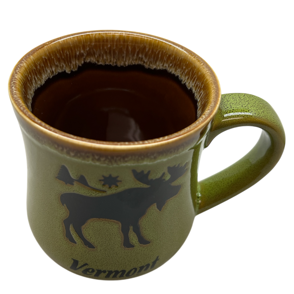 Vermont Moose Mug - Olive