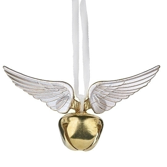Angel Wings with Bell Ornament