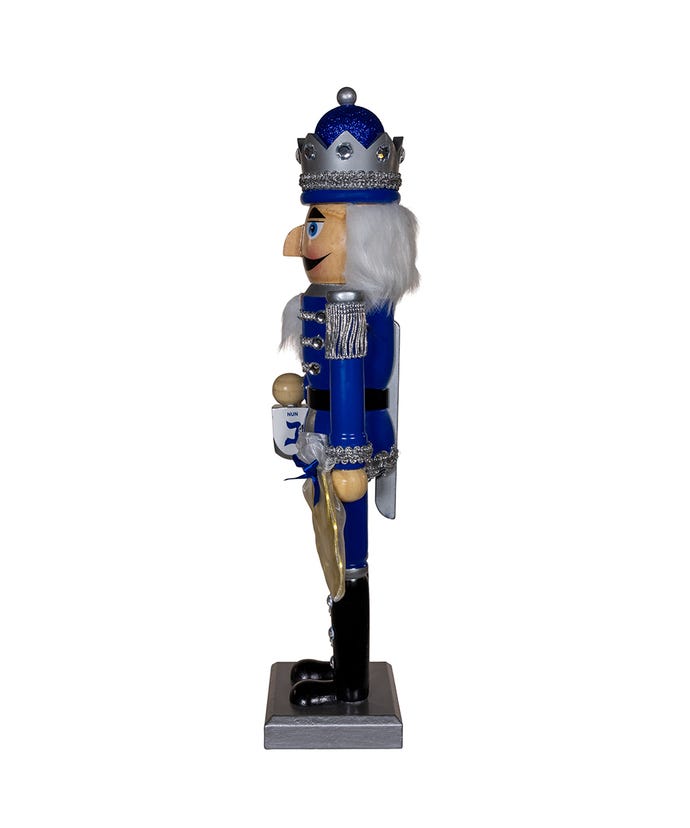 Elegant 15-Inch Hanukkah Nutcracker
