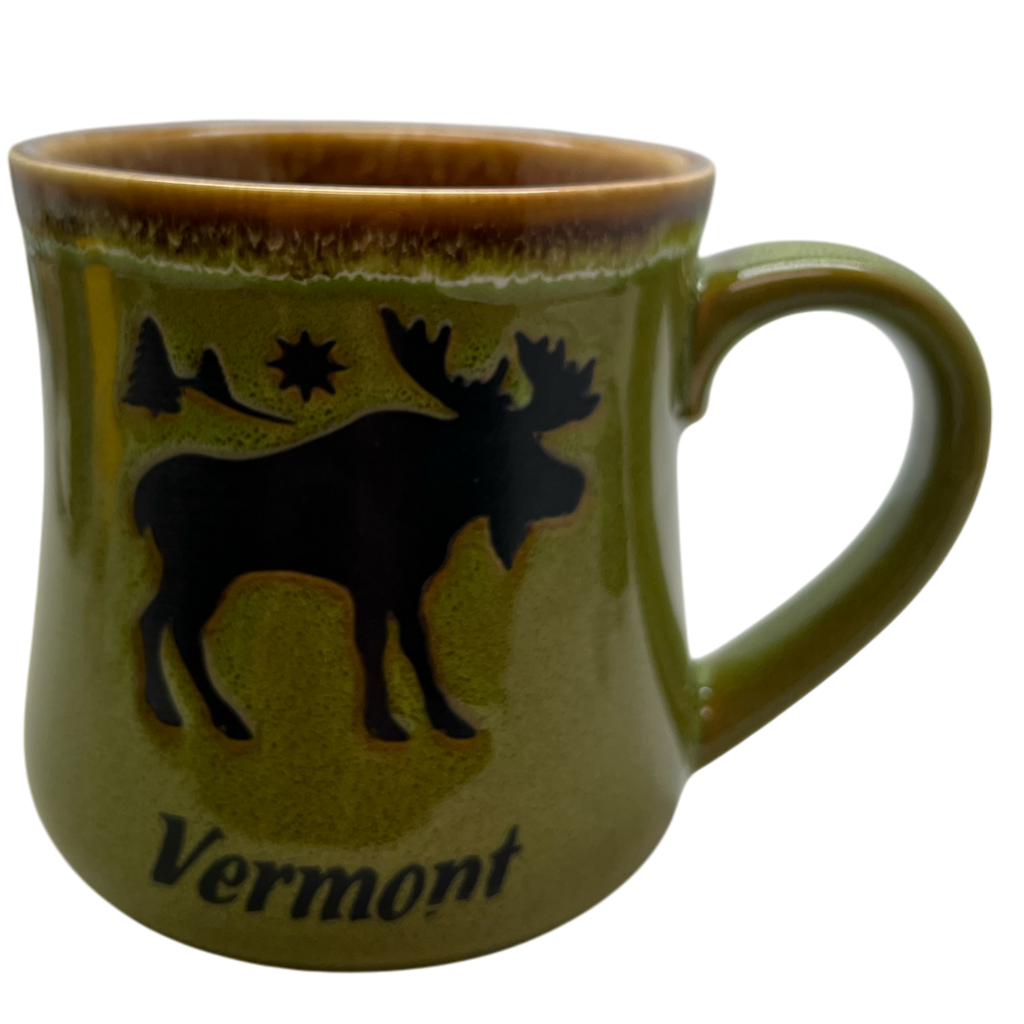 Vermont Moose Mug - Olive