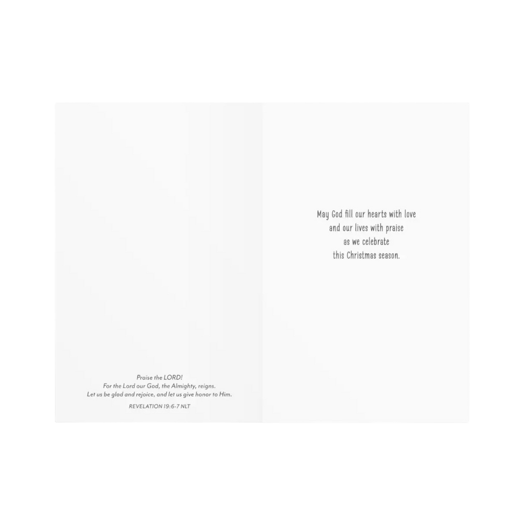 Let Us Be Glad and Rejoice - 18 Christmas Boxed Cards and Envelopes