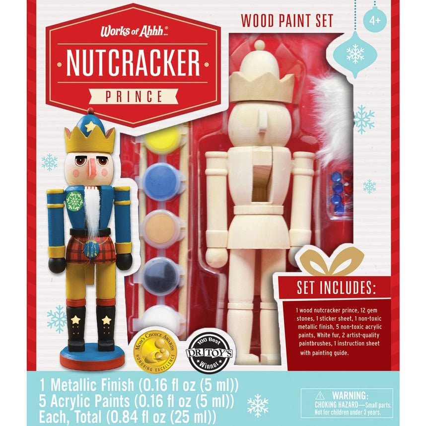 Nutcracker Prince Wood Craft And  Paint Kit
