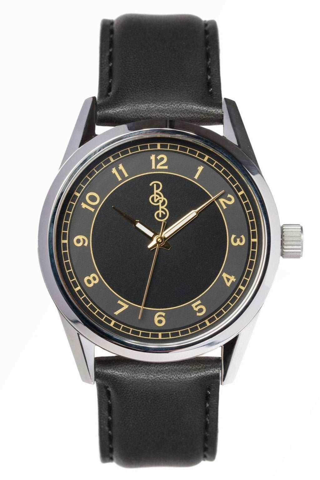 Black and Gold Classic Watch