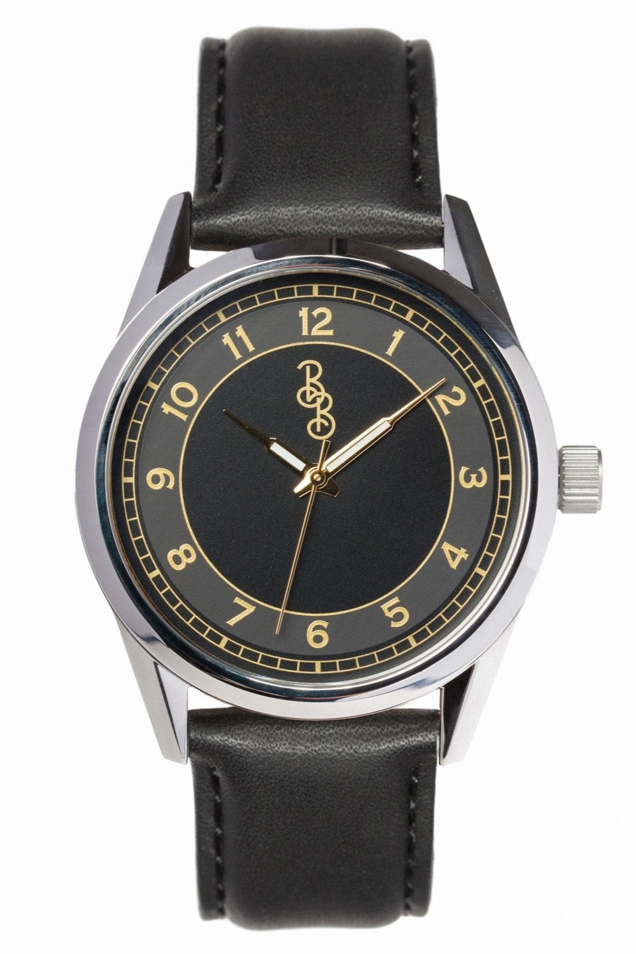 Black and Gold Classic Watch