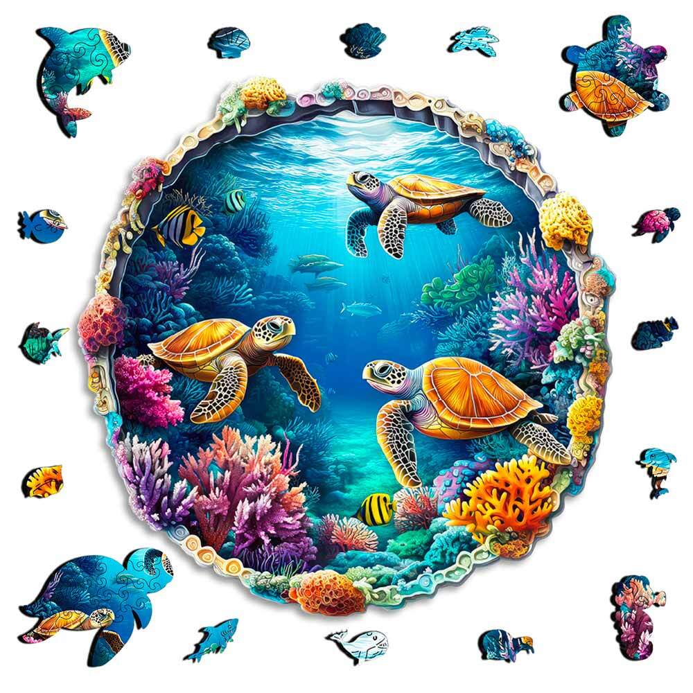 Vibrant Underwater Sealife - Jigsaw Puzzle