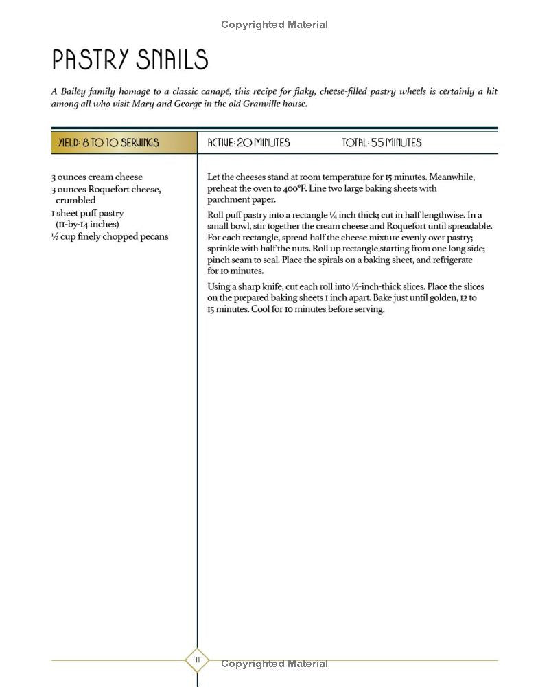 It's a Wonderful Life: The Official Bailey Family Cookbook