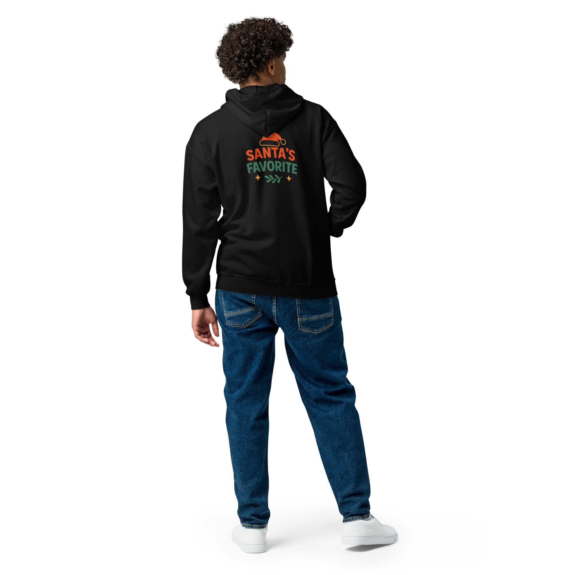 Santa's Favorite Unisex Heavy Blend Zip Hoodie