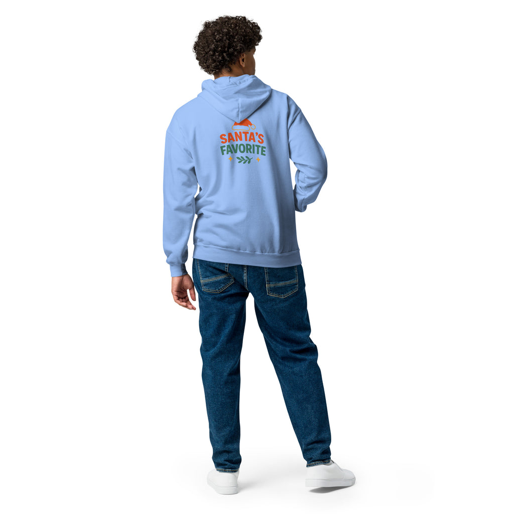 Santa's Favorite Unisex Heavy Blend Zip Hoodie