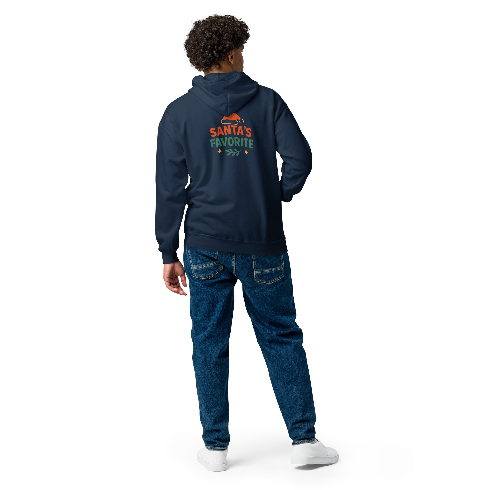 Santa's Favorite Unisex Heavy Blend Zip Hoodie