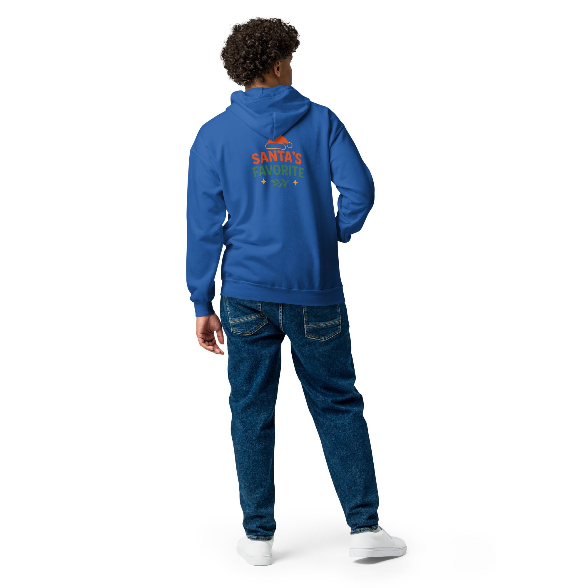 Santa's Favorite Unisex Heavy Blend Zip Hoodie